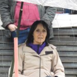 Vive les parapluies sur le terrain!